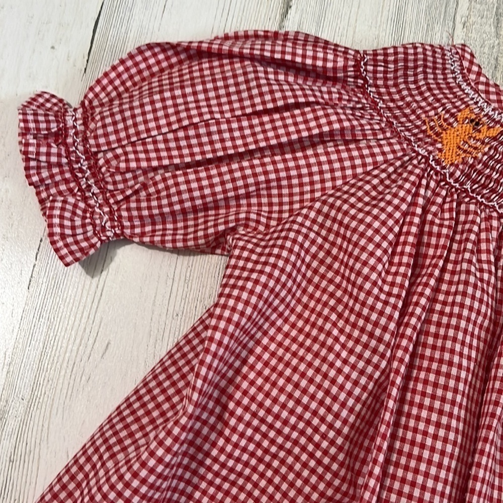 Windmill Kids Lobster Smock Dress Size 4T - Picture 3 of 8